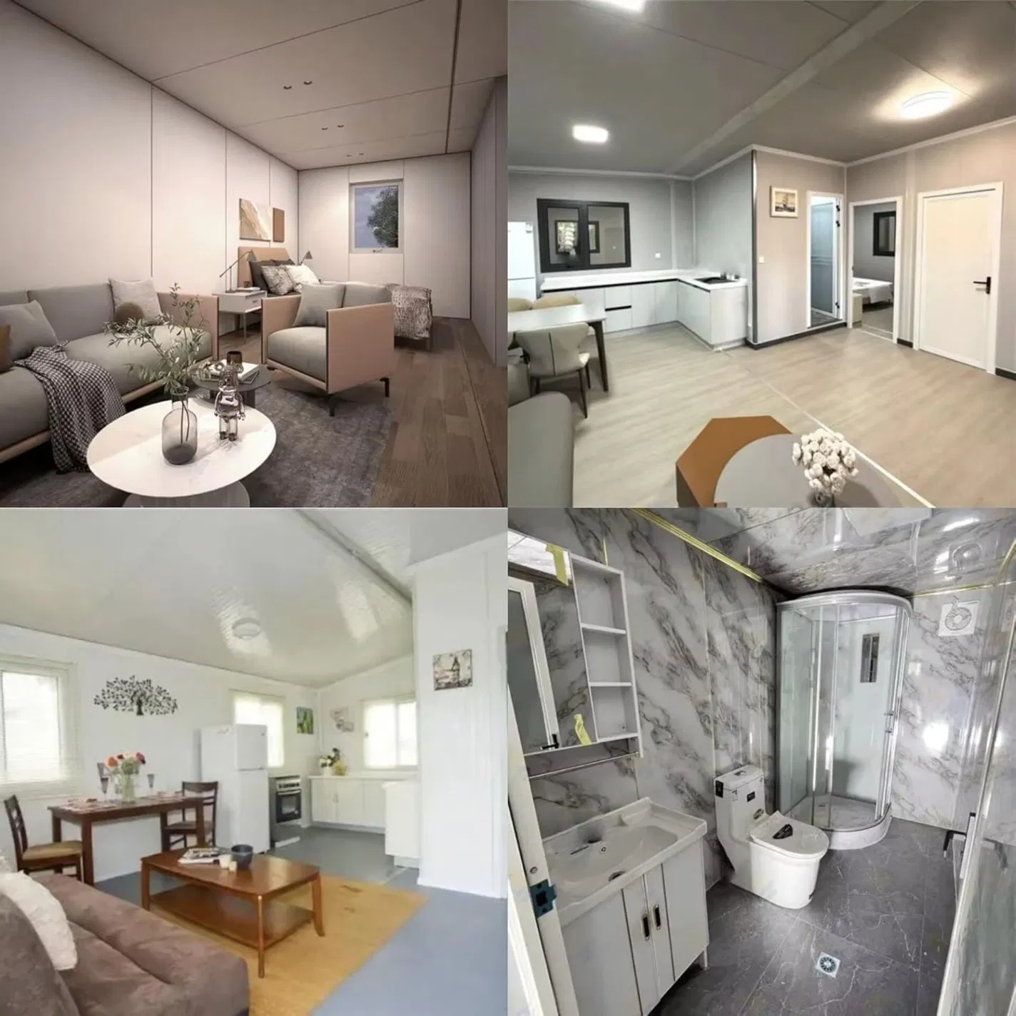 Prefab Modular Luxury Portable Cabin Mobile Room Sandwich Panels Expandable Container House