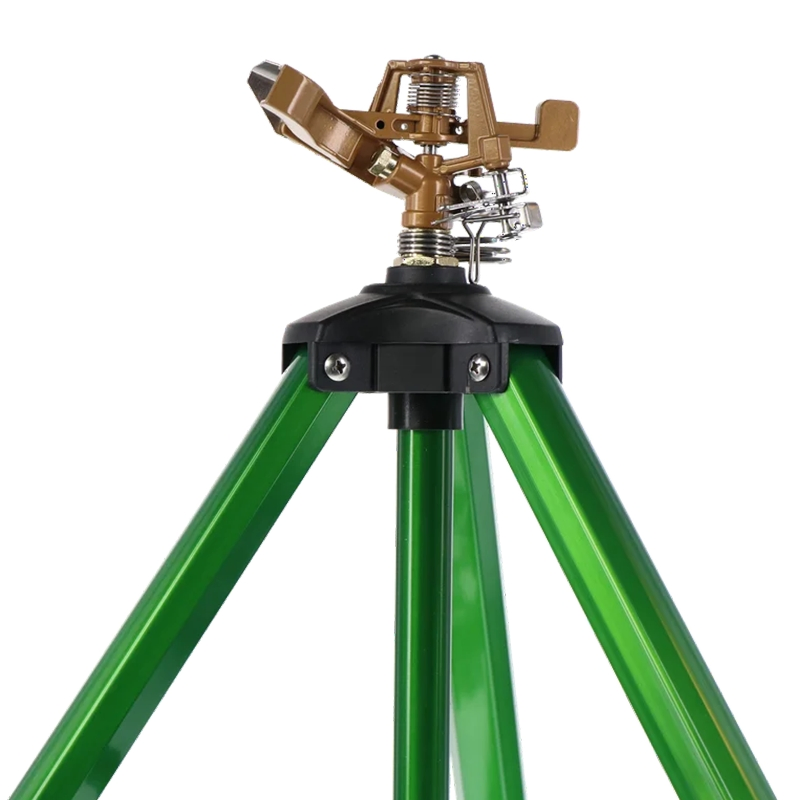 Irrigation System Equipment Telescopic Garden Water Tripod Impact Sprinkler