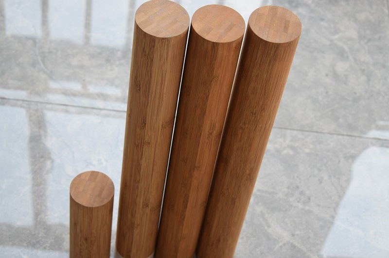 Wholesale Building Material Engineered Bamboo Beam Construction Material Bamboo Beam