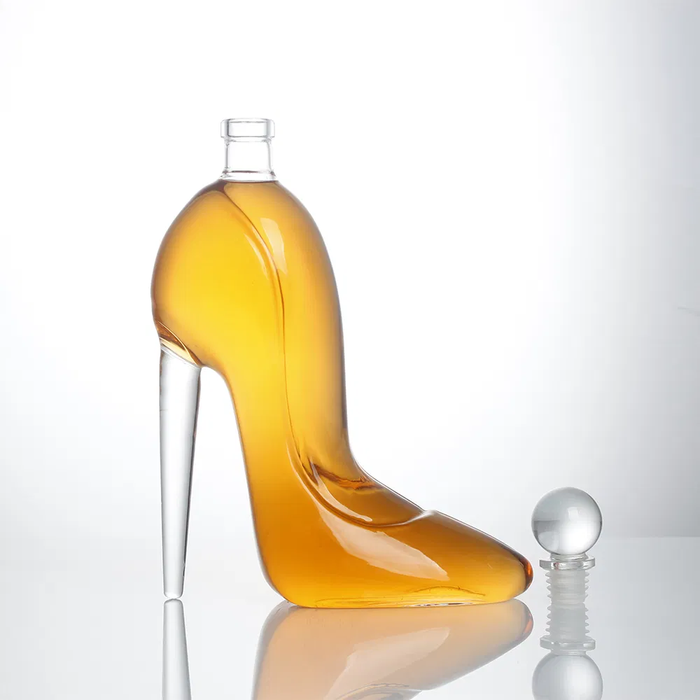 1250ml 1liter 750ml 850ml High Borosilicate Spirits Liquor Rum Gin Crystal Vodka Wine Glass Whisky Decanter
