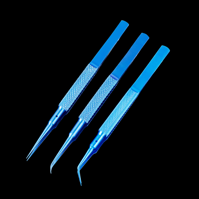 Ergonomic Titanium Alloy Micro Tweezers for Precision Use