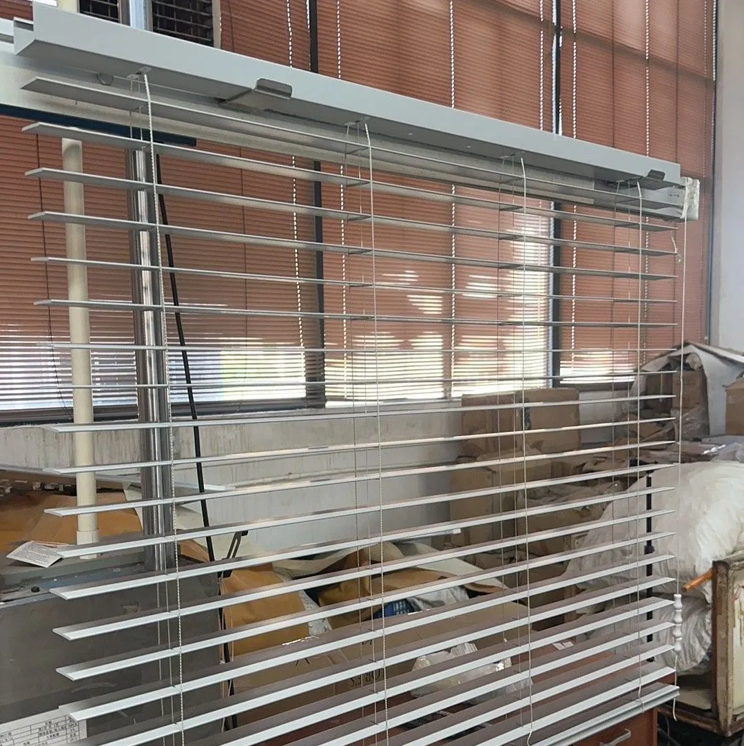 2 Inch Cordless Blinds Room Darkening Faux Wood Blind - 23" W X 64" L - White