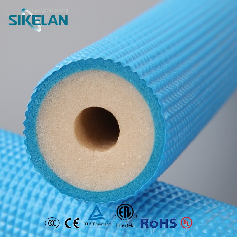 Customized Colors Industrial Pipeline HVAC Air Conditioning PE Insulation Pipes