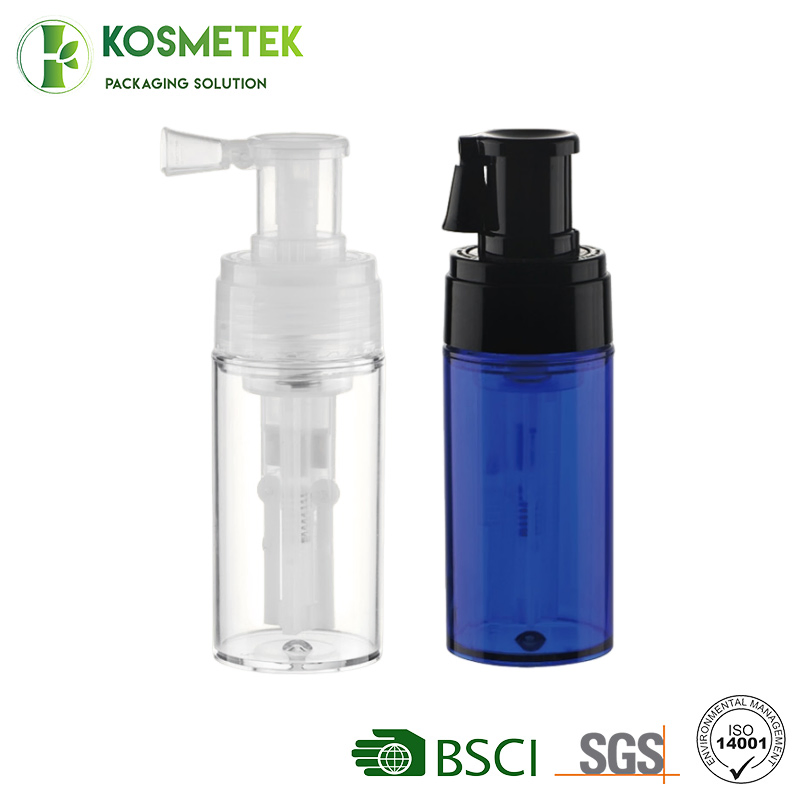Empty Portable 110ml Cosmetic Powder Dry Powder Packaging Spray Bottle