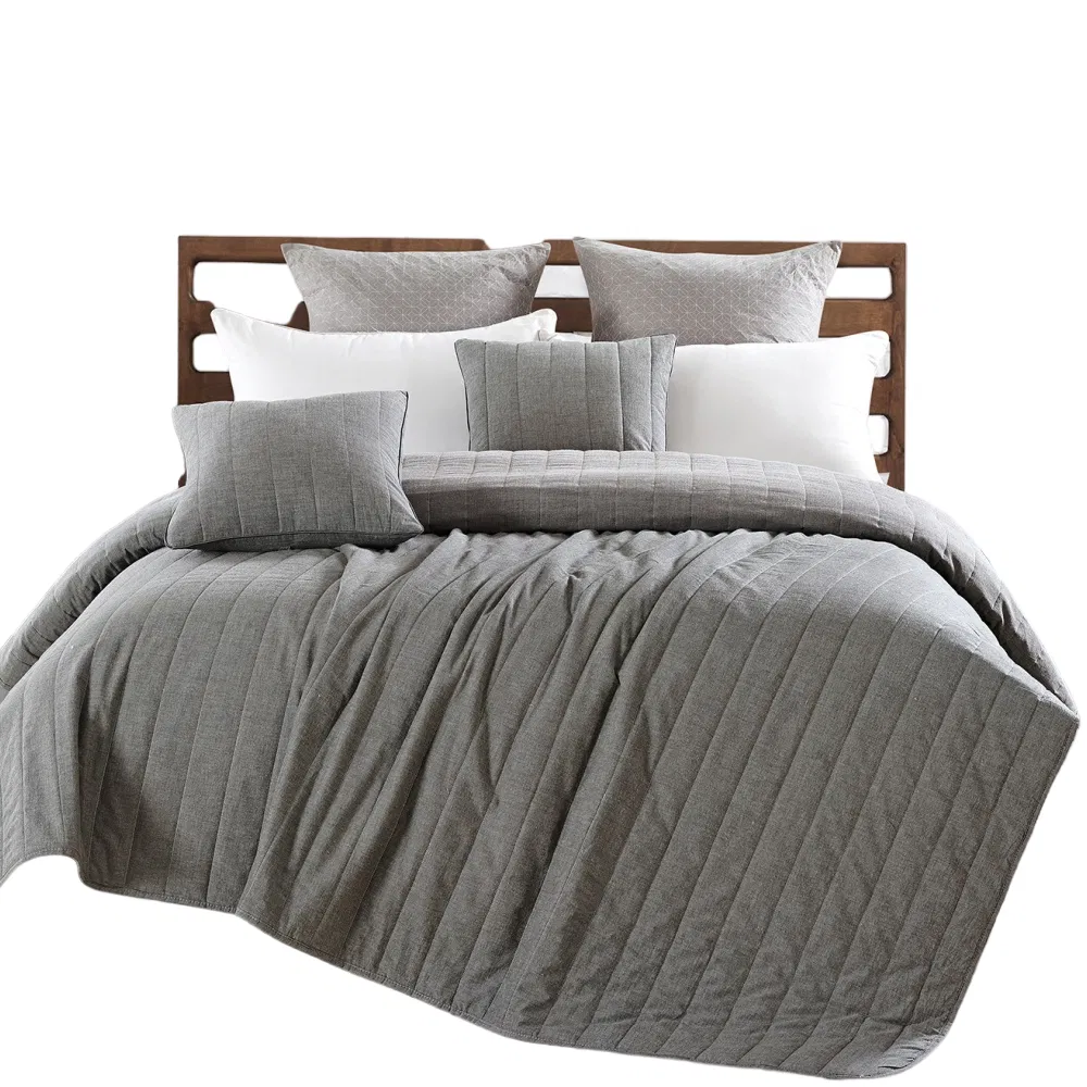 Russia Luxurious Quilted Bedspread Set with Soft Polyester Filling