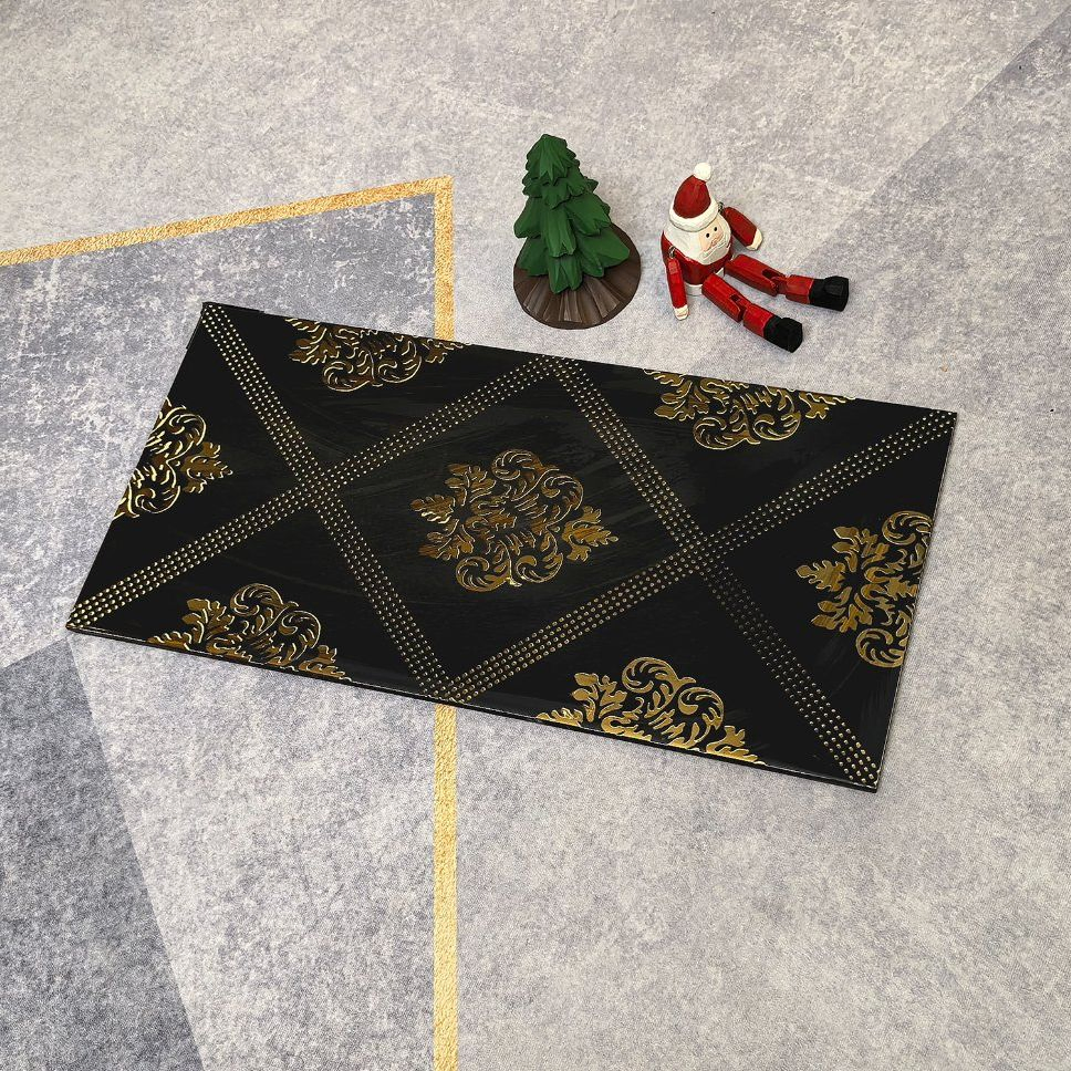 Плитка напольная 30x60 полированная золотая