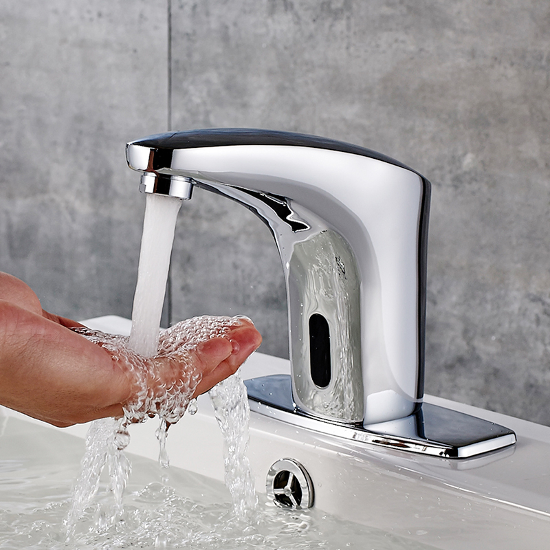 Popular Design Electronic Integrated Spout Infrared Automatic Sensor Tap