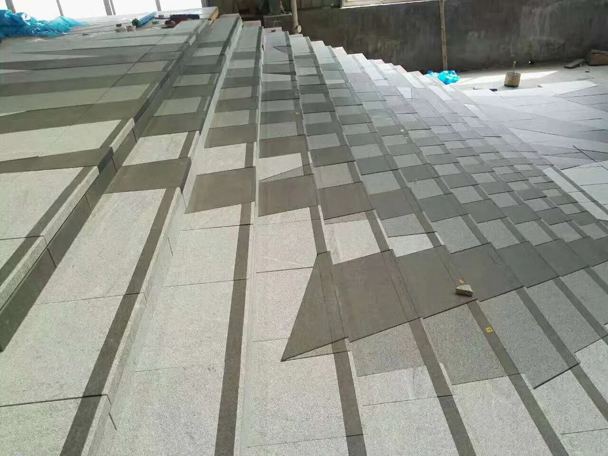 G654 Granite Tile for Floor Project