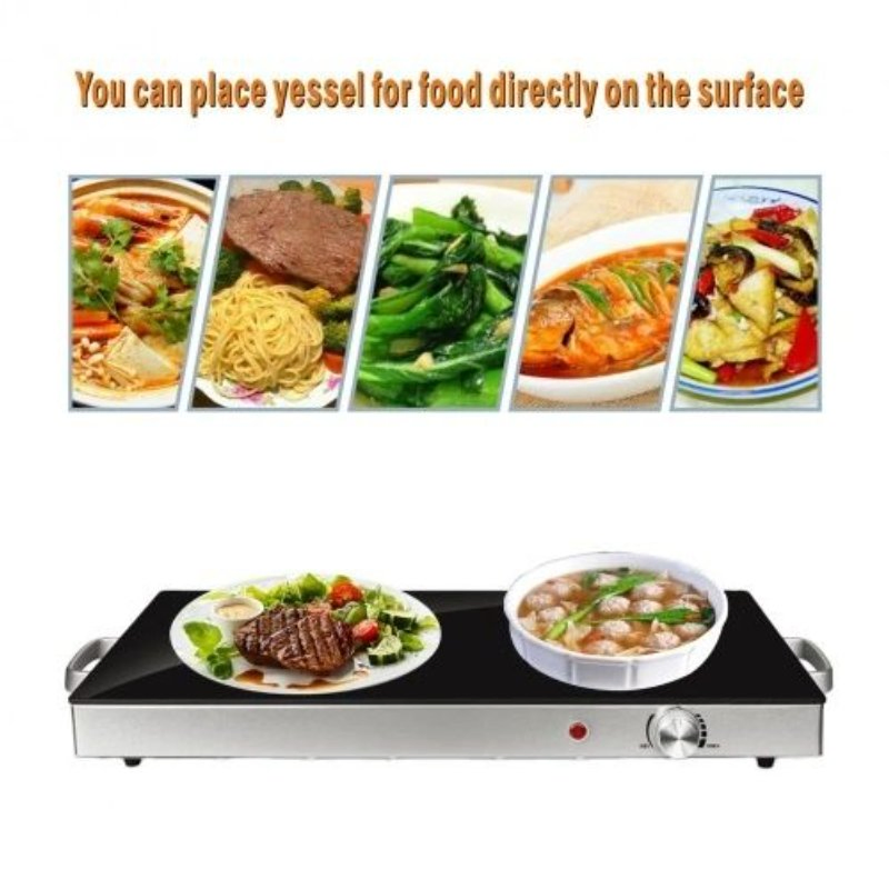 High-Speed 300W Glass Catering Warmer Food Container Buffet Stove for Family