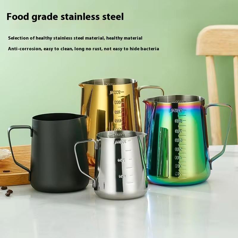 Stainless Steel Coffee Pitcher Pointed Beak Fancy Tool Utensil Maker
