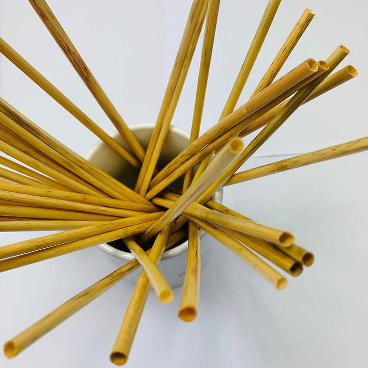 Wholesale Eco-Friendly Biodegradable Disposable Cocktail Drinking Straw Nature Wheat Straw