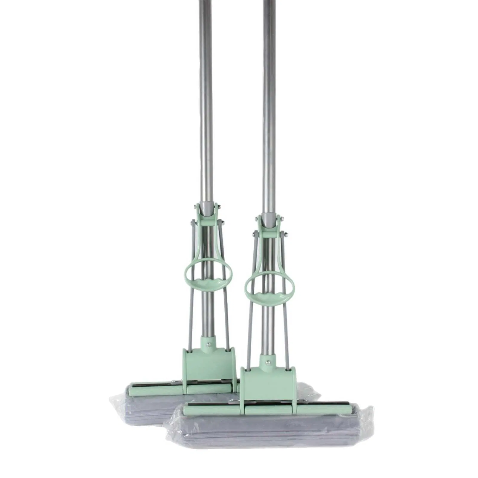 Stainless Steel Rod Sponge Absorbent Mop Household Squeeze Mop