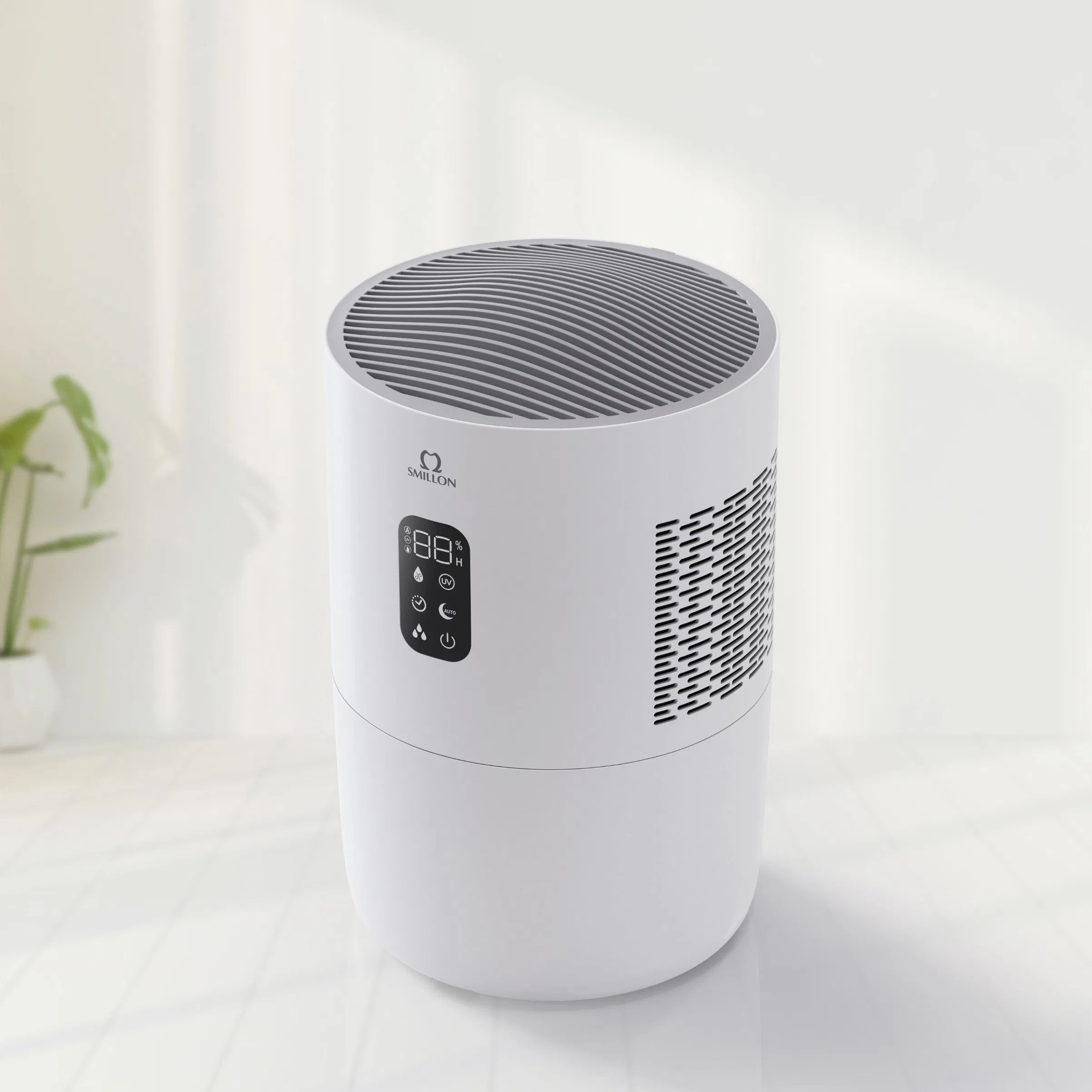 4.5L Fog Free Humidifier and Purifier Air Washer with HEPA and UV Steriliazation