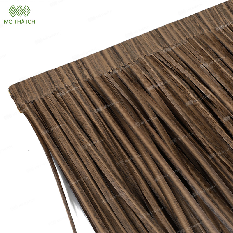 China Wholesale Straw Synthetic Thatched Roofs Fireproof Artificial Thatched Grass Roof