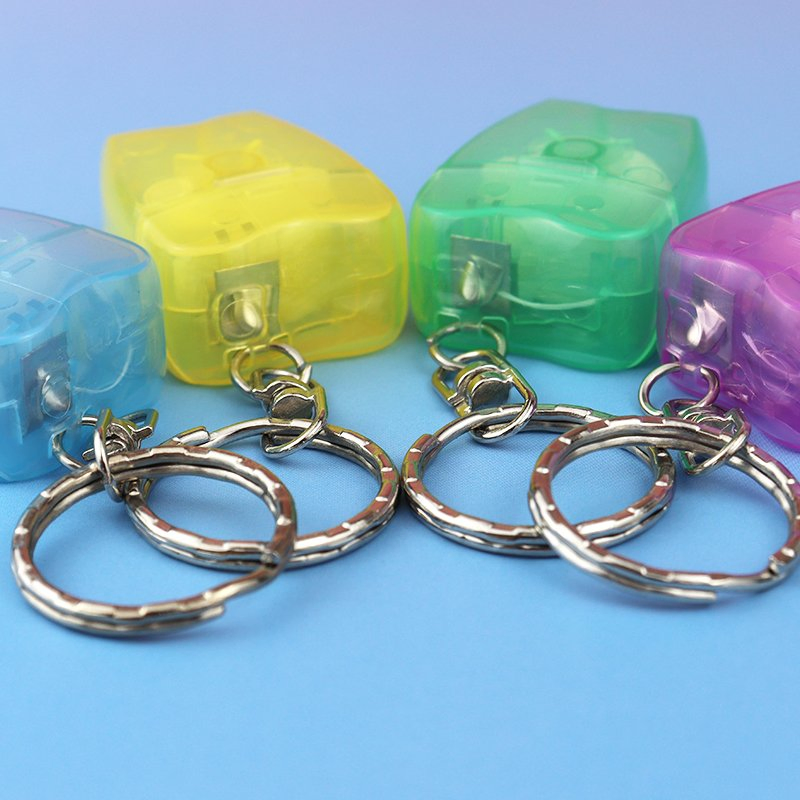 Portable Keychain Box 10m/15m Dental Floss Waxy Mint Oral Care