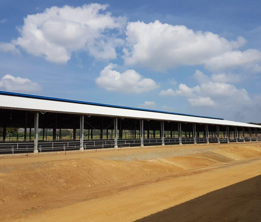Durable Hot DIP Galvanized Steel Farm Shed for All Weather