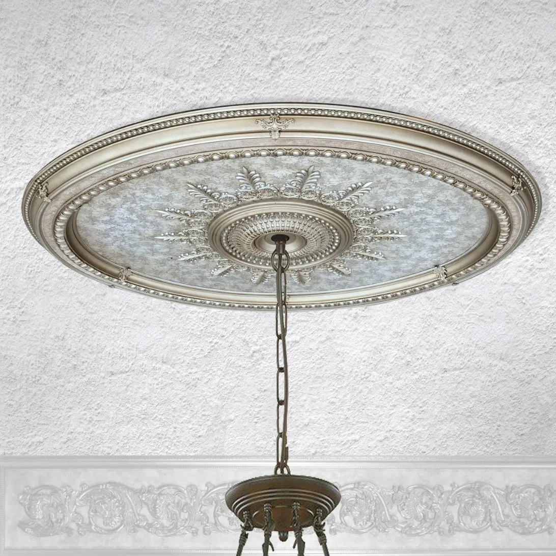 Banruo Hot Sale White Polystyrene Interior Decorative Ceiling Tiles