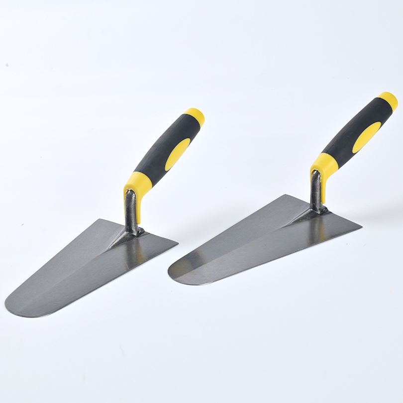 Forged Point Trowel Tool with Comfortable Ergonomic Plastic Handle
