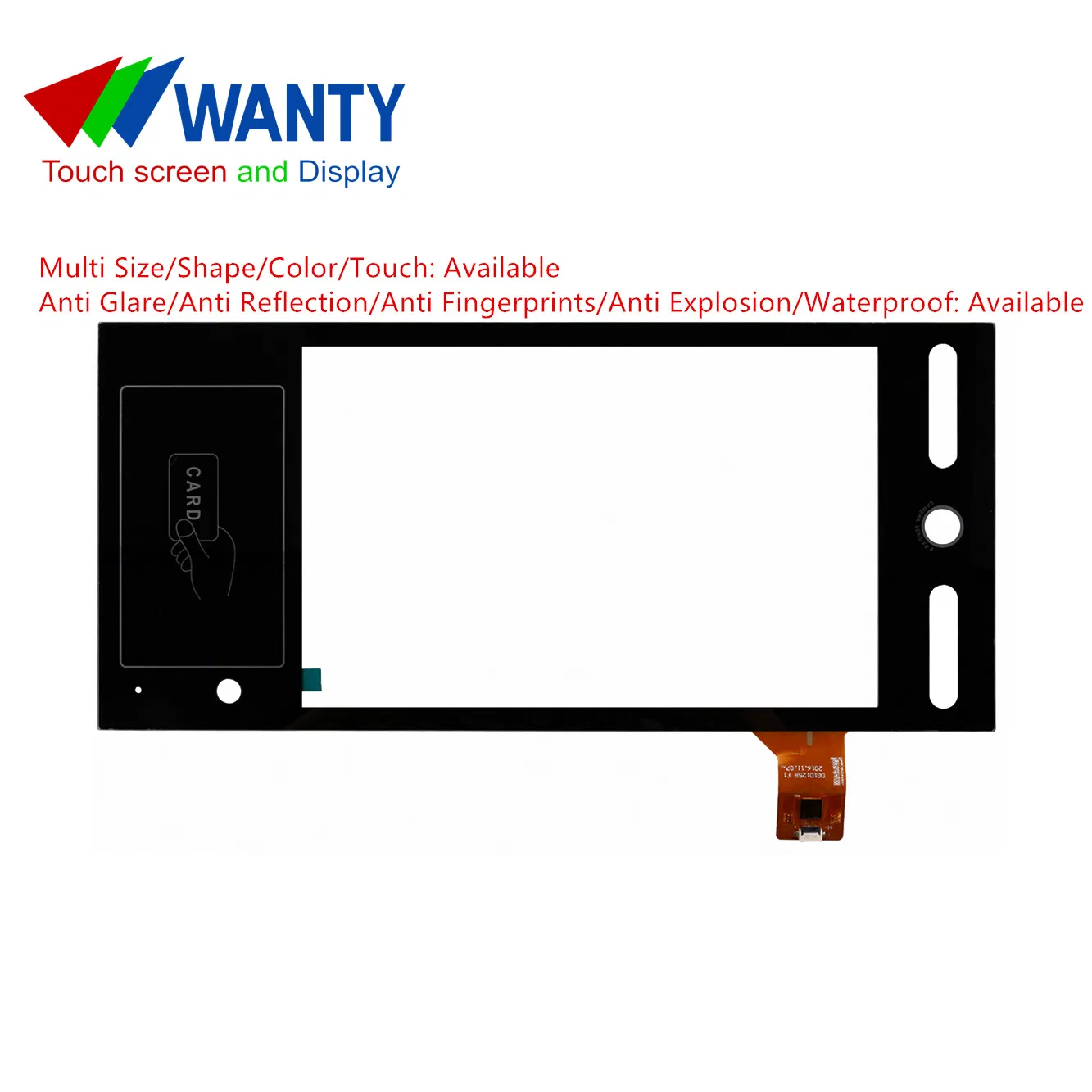 Manufacturer Custom IIC & USB LCD Module Capacitive Touch Panel