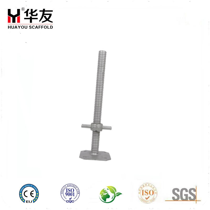 Hollow Scaffolding Shoring Jack Base with Screw Ladder Scaffolding Parts