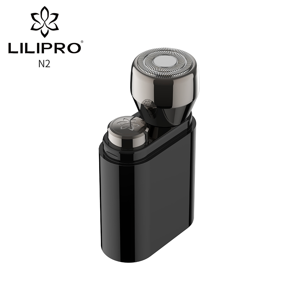 Lilipro N2 2 in 1 Professional Painless USB Rechargeable Beard Ear Nose Hair Trimmer