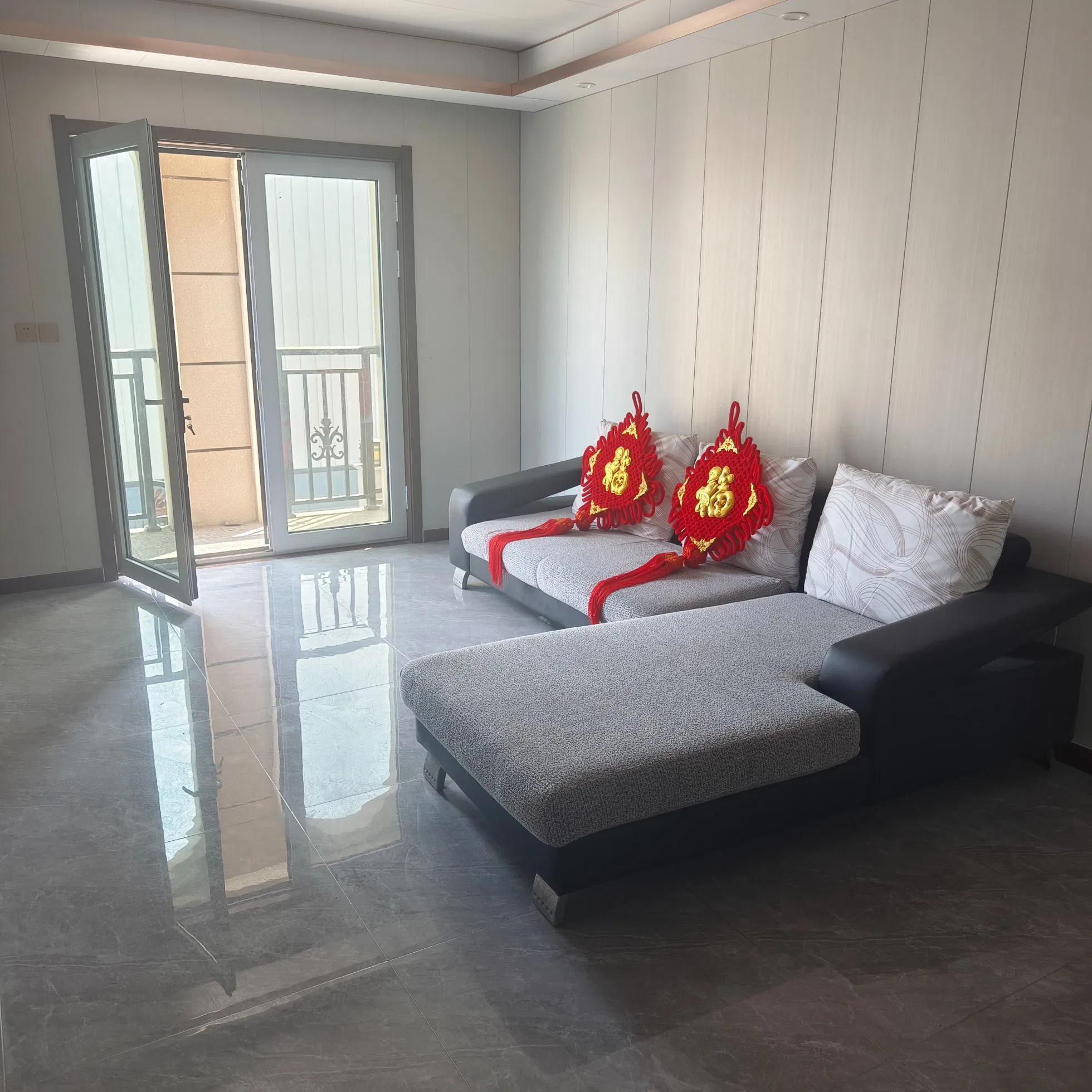 Comfortable and Safe Light Steel Villa Chinese Style European Style Custom Prefabricated House