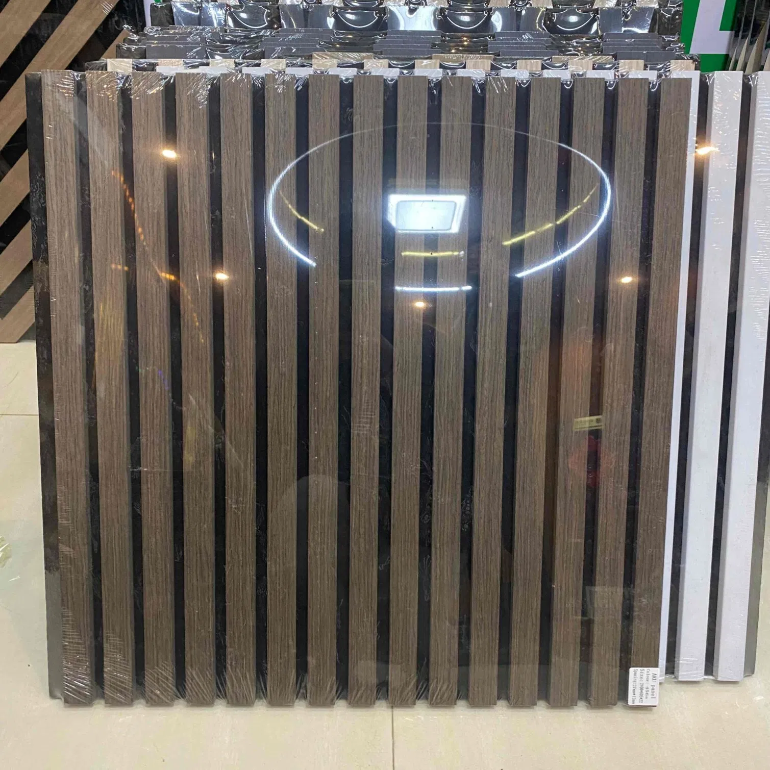 Modern Wood Acoustic Wall Panel Soundproof Material for Music Room Studios Hotels Apartments-Model Number Akupanel