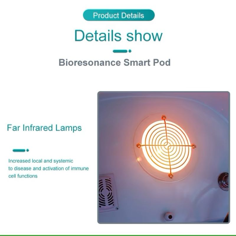 Акриловая сауна-капсула с ИК-ковриком для салонов красоты