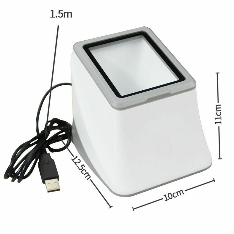 Factory Scan Code Payment Scanner USB Barcode Scanner Desktop Barcode Scanner Qp1612