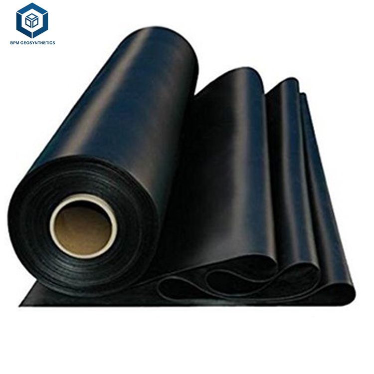 Custom Pond Liner HDPE Geomembrane for Canal Project in Indonesia