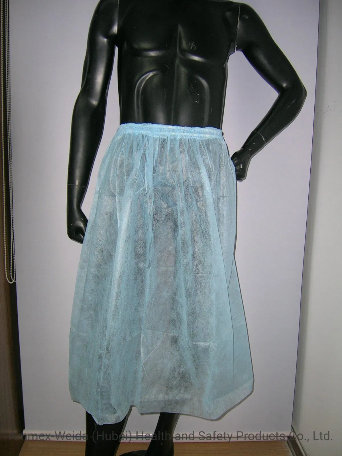 Disposable Use for Sauna/Hotel/Beauty Salon Soft Non-Woven Beauty Skirt with Blue or White Color