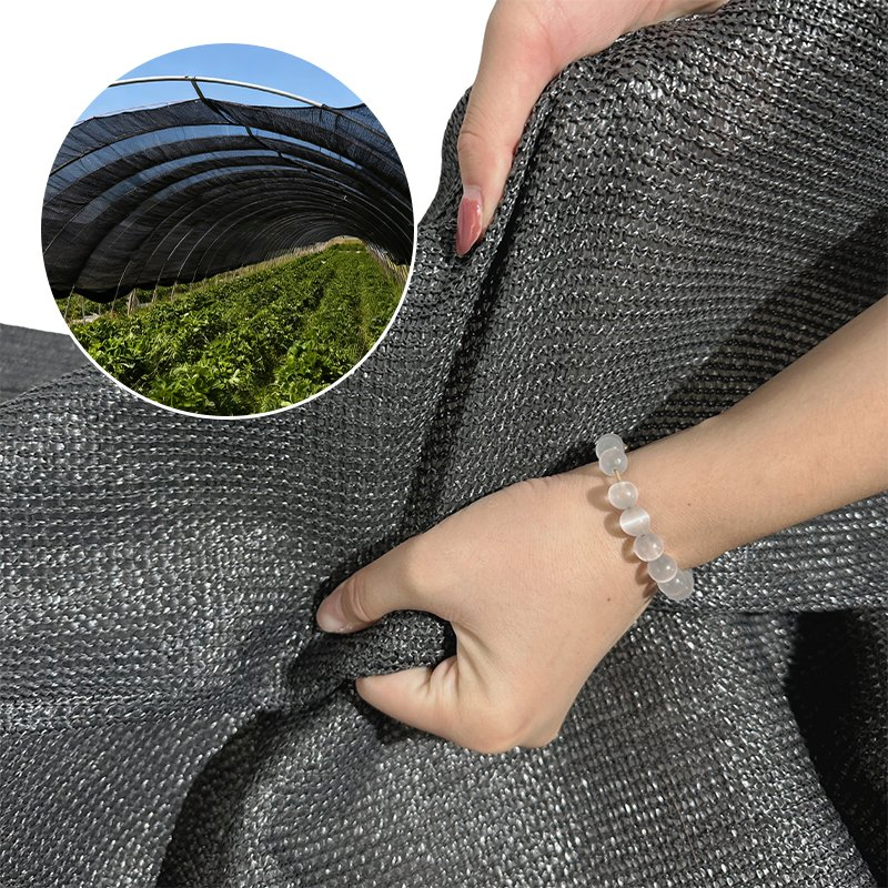 Garden Farm Greenhouse Black HDPE UV Protection Mesh Sunshade Agricultural Use Shade Nets