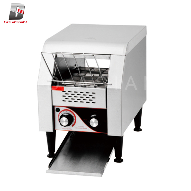Gdts150 Kitchen Equipment Stainless Steel Front and Back Output Ectric Toaster
