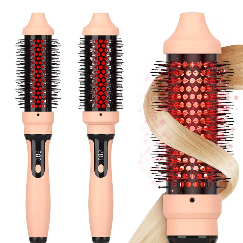 Quiet Sks005 Electric Negative-Ion Heated Styling Brush for Dormitory