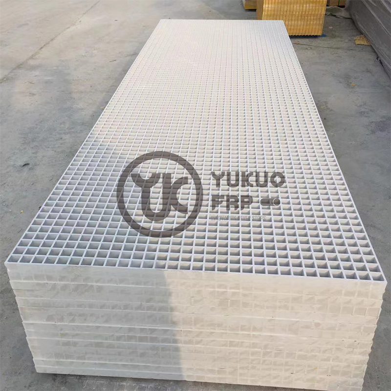 Outdoor/Indoor Yellow Color GRP Fiberglass FRP Grating for Walkway