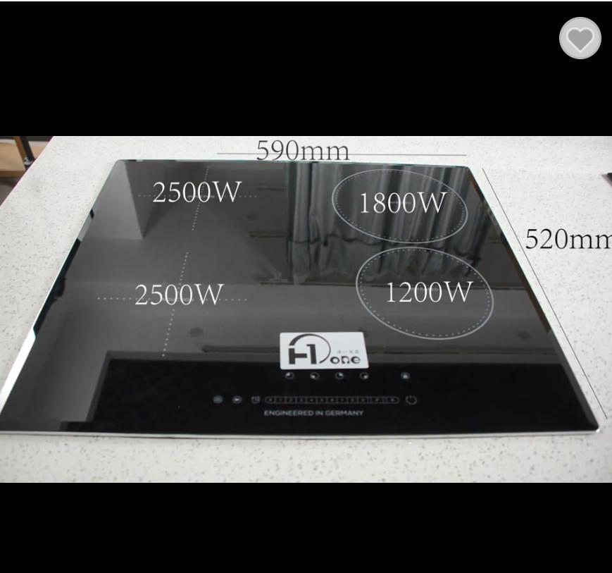 2021 Hot Sale Products Electric Infrared Cooker Induction Cooker Built in 4 Burner Hob