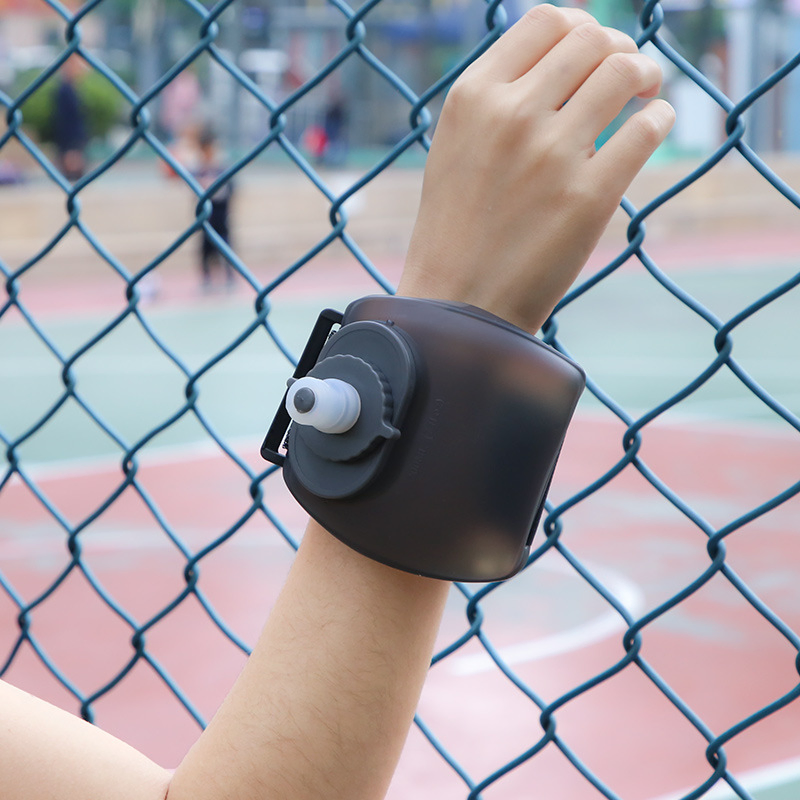 Wrist - Attachable Sports Flask for Instant Hydration