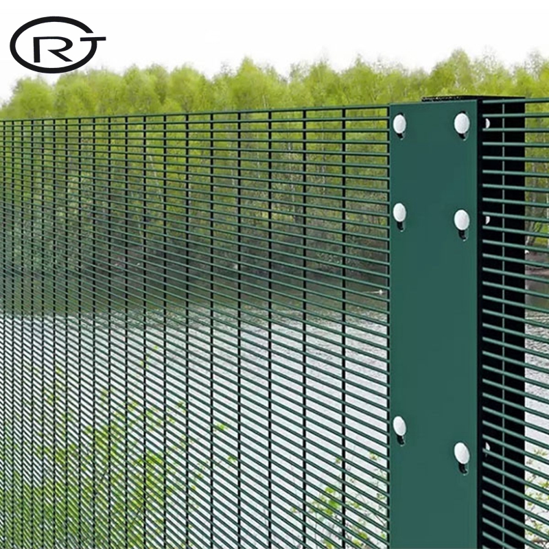 Galvanized Powder Coated Anti Climb 358 Perimeter Security Wire Mesh Fence