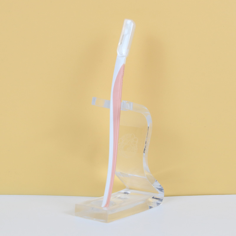 Premium Safe Eyebrow Trimmer with Comfortable Non-Slip Grip