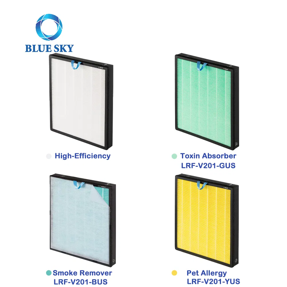 Vital 200s-RF 3-in-1 True HEPA Activated Carbon Filter Replacement for Levoit Vital 200s Pet Allergy Smoke Remover Air Purifier