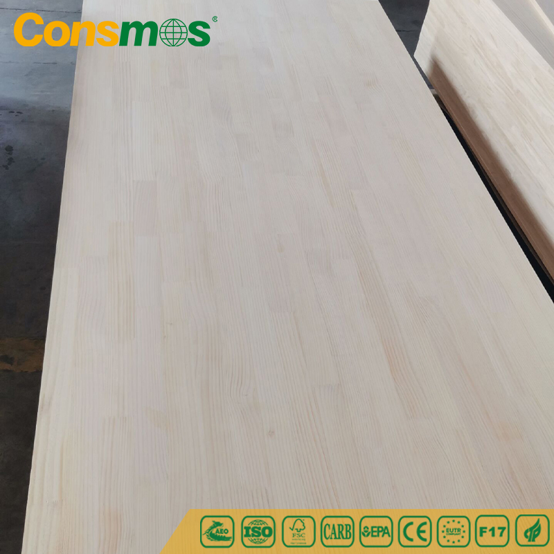 High Quality Radiata Pine Solid Wood Laminated Finger Jointed Lumber Board for Furniture