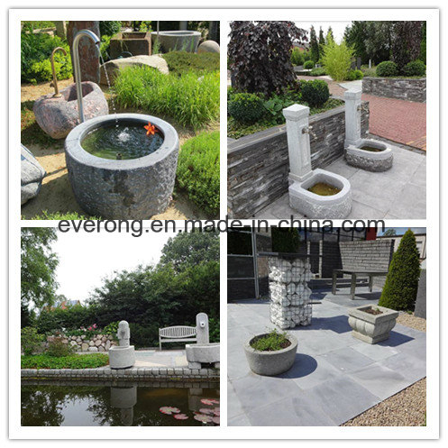Natural Stone Sink Granite Trough for Water Storage /Planters/Livestock &Animal Feeding Ponds
