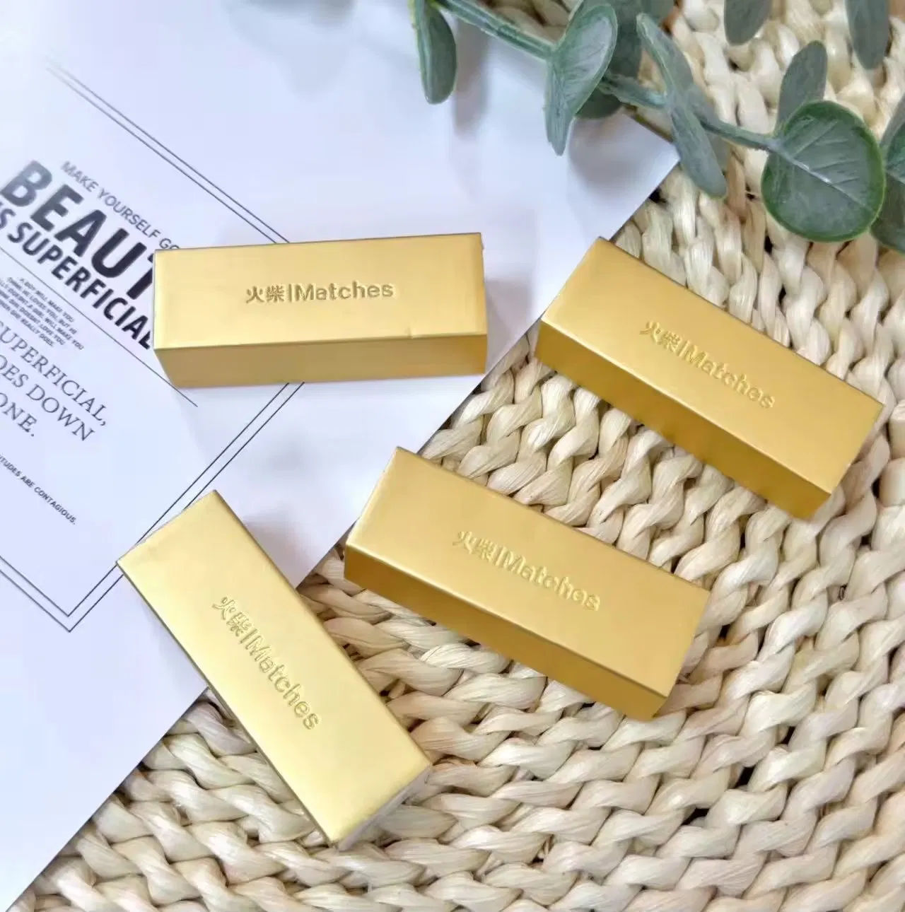 Best Matches Sticks Long Safety Custom Matches Holder Luxury Wooden Tip Packing Personalize Candle Matches