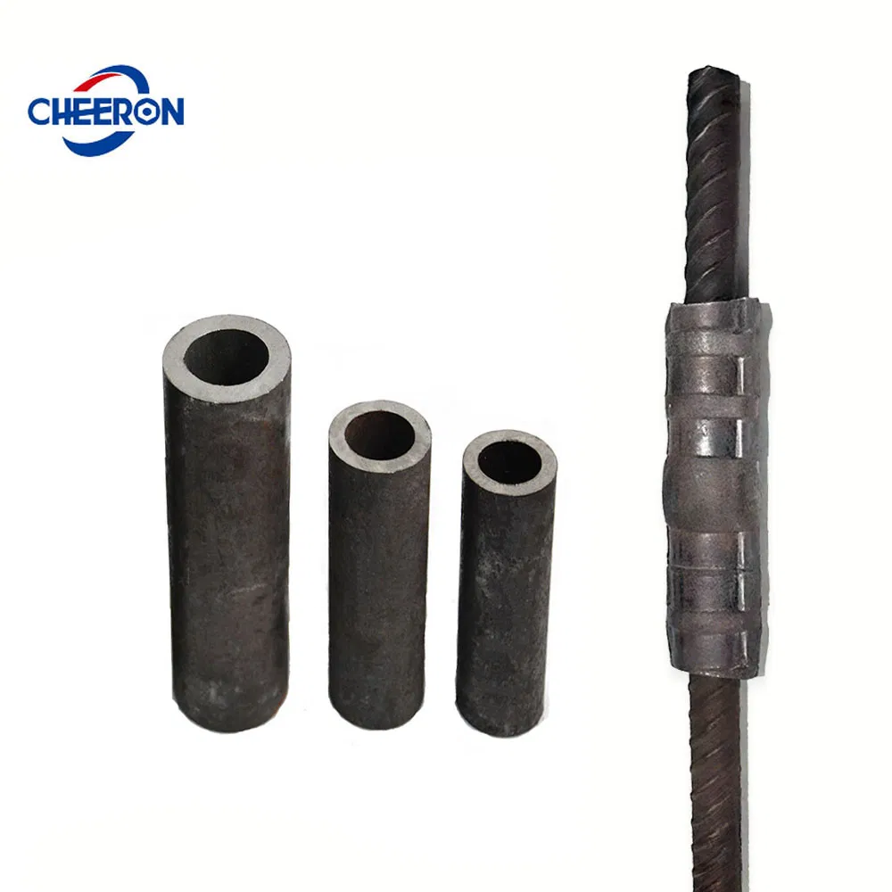 16-40mm Carbon Steel Rebar Coupler Crimping Coupler Rebar Joiner for Durable Structures