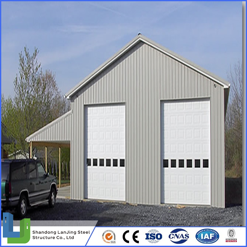 Welded H Column Slope Roof Steel Structure Building Workshop