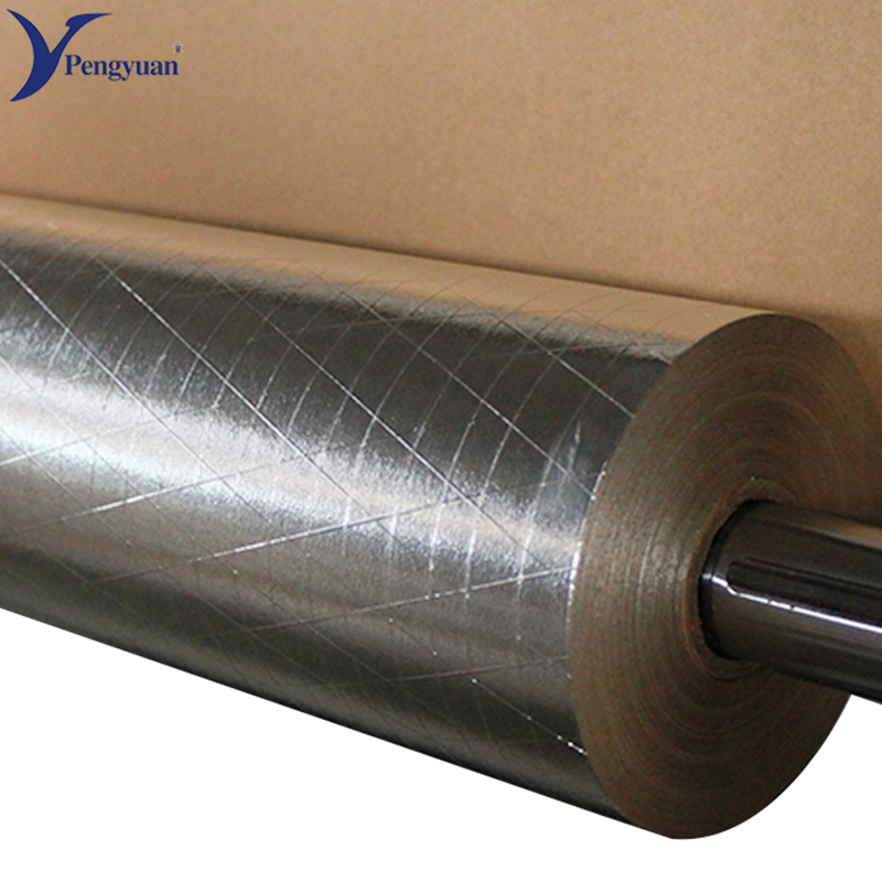 Reinforced Flame Retardant Aluminium Foil Scrim Kraft Fsk Facing Paper
