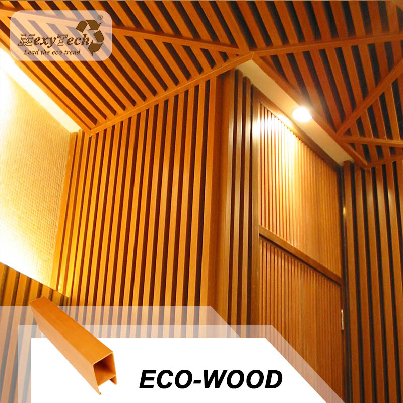 Flat Surface Composite Wood Ceiling Artistic Ceiling House Decoration