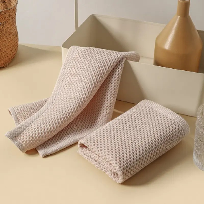 Cleaning Cloths Wholesale Honeycomb Waffle Cotton Kitchen Cleaning Cloths Dishcloth Towel