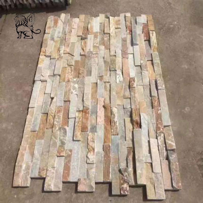 Outdoor House Decoration Natural Stone Veneer Panel Exterior Culture Stone Wall Cladding Factory Wholesale