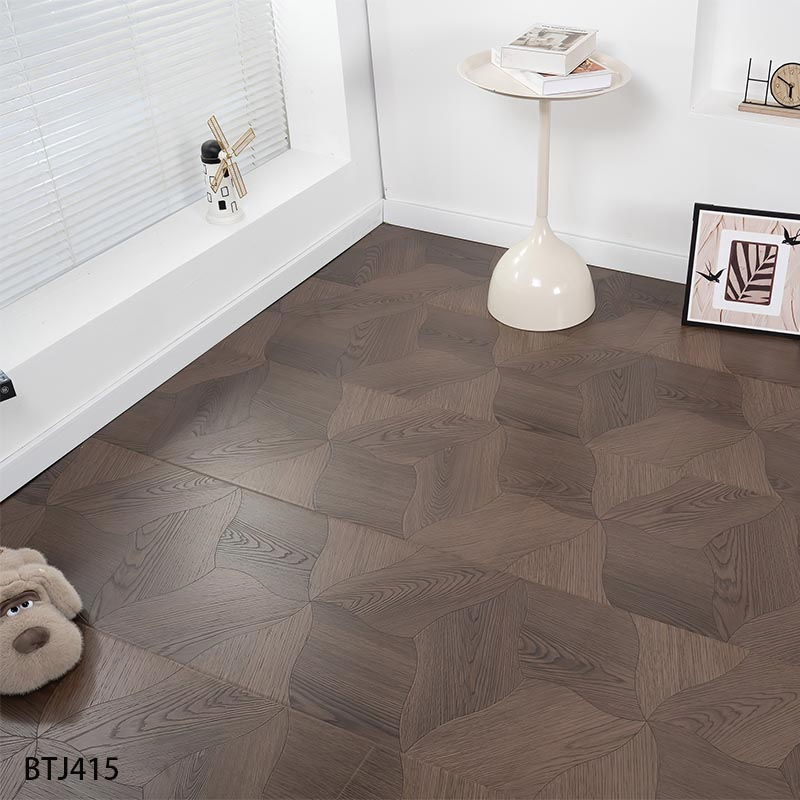 Factory Wholesale Modern Customization Apartment Wood AC3 Lotus Pattern Eir Laminate Floor Laminate Flooring